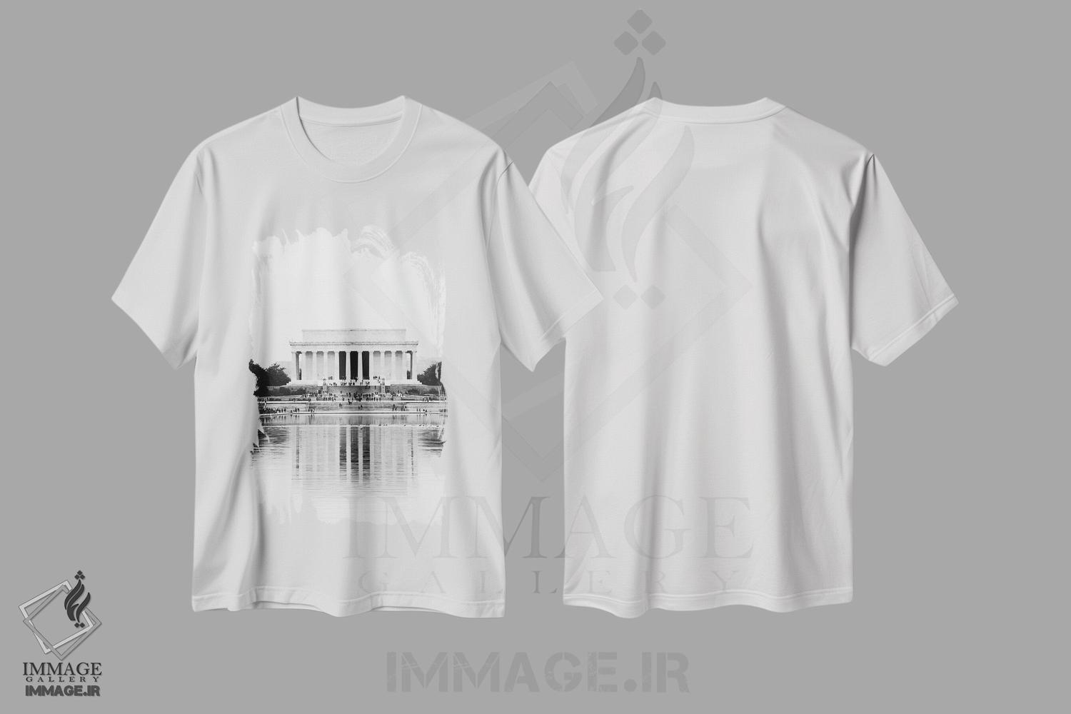 تیشرت طرح دار چاپ یادبود لینکلن، مدیوم اثر آن هادک | immage.ir