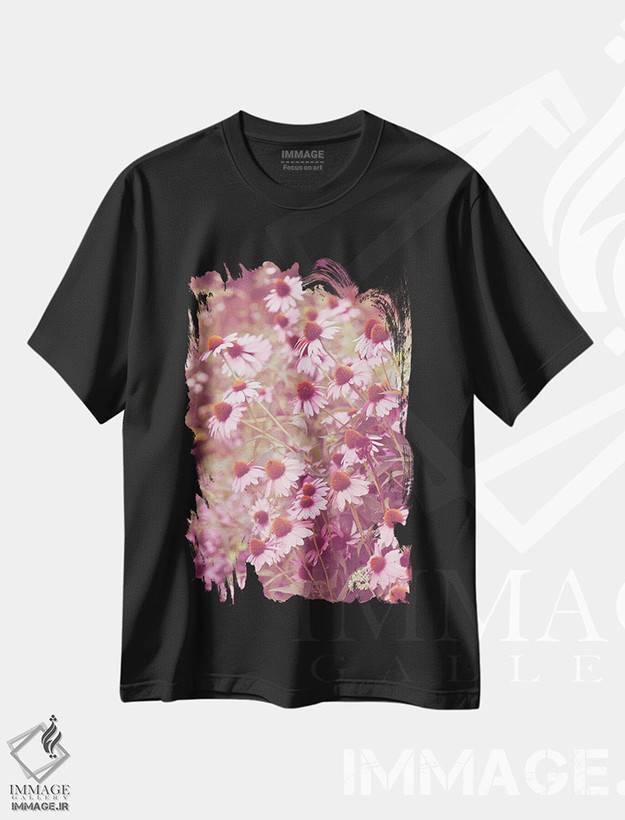 تیشرت طرح دار تابستان عشق، عکاسی ماکرو اثر آن هادک | فروشگاه ایماژ