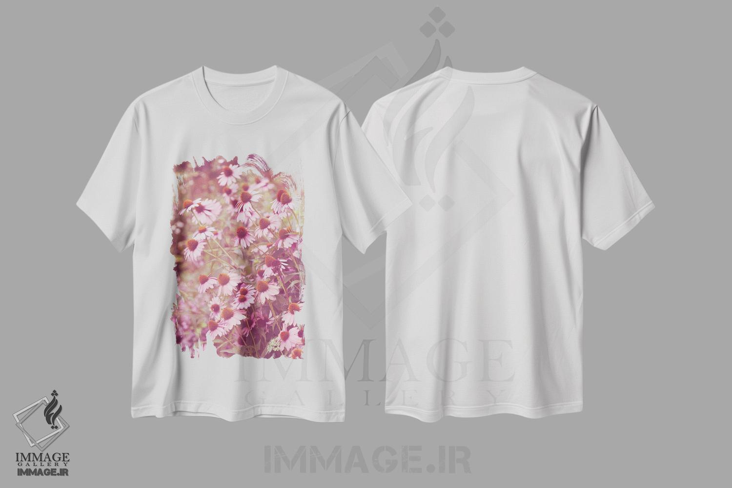 تیشرت طرح دار تابستان عشق، عکاسی ماکرو اثر آن هادک | immage.ir