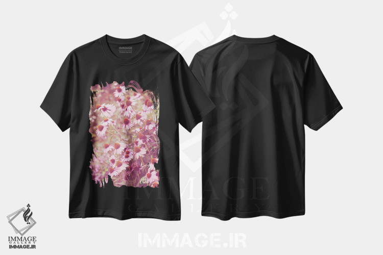 تیشرت طرح دار تابستان عشق، عکاسی ماکرو اثر آن هادک | فروشگاه ایماژ