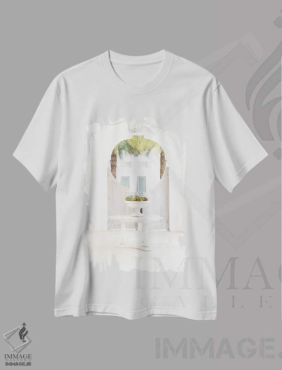 تیشرت طرح دار ساحل الیس فلوریدا ۳، مدیوم اثر آن هادک | immage.ir
