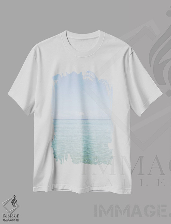 تیشرت طرح دار بی نهایت ایکس ساحل فلوریدا، مدیوم اثر آن هادک | immage.ir