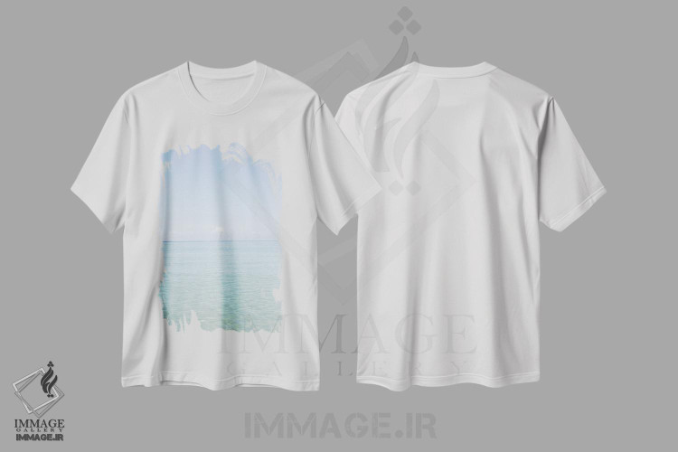 تیشرت طرح دار بی نهایت ایکس ساحل فلوریدا، مدیوم اثر آن هادک | immage.ir