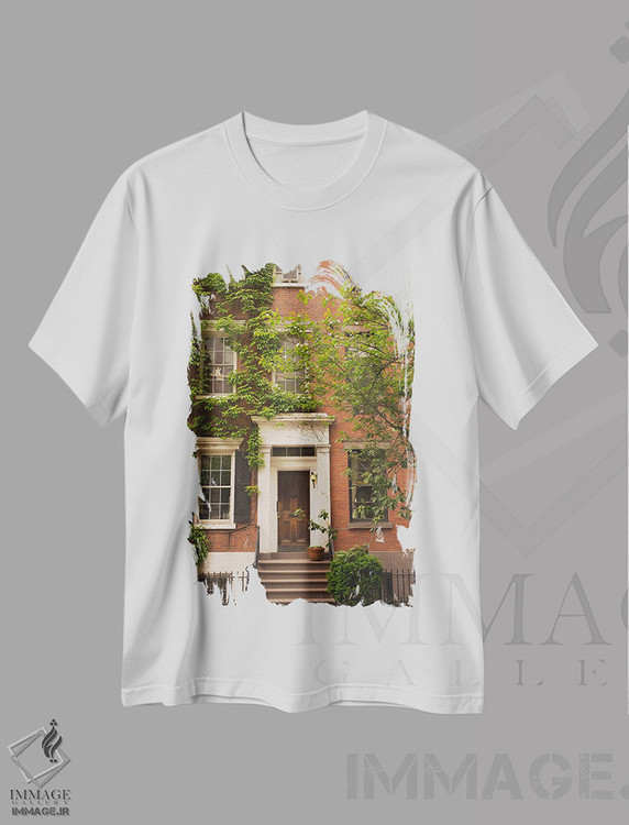 تیشرت طرح دار دهکده گرینویچ نیویورک، مدیوم اثر آن هادک | immage.ir