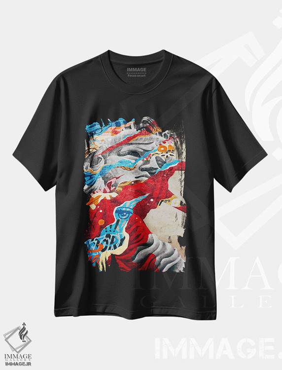 تیشرت طرح دار مجسمه آزادی نیویورک، هنر دیجیتال اثر آن هادک | فروشگاه ایماژ