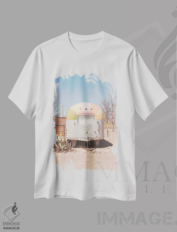 تیشرت طرح دار ال کوسمیکو مارفا تگزاس ۲، مدیوم اثر آن هادک | immage.ir