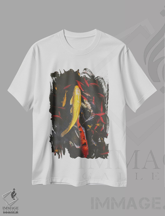 تیشرت طرح دار بیداری اثر آن هادک | immage.ir