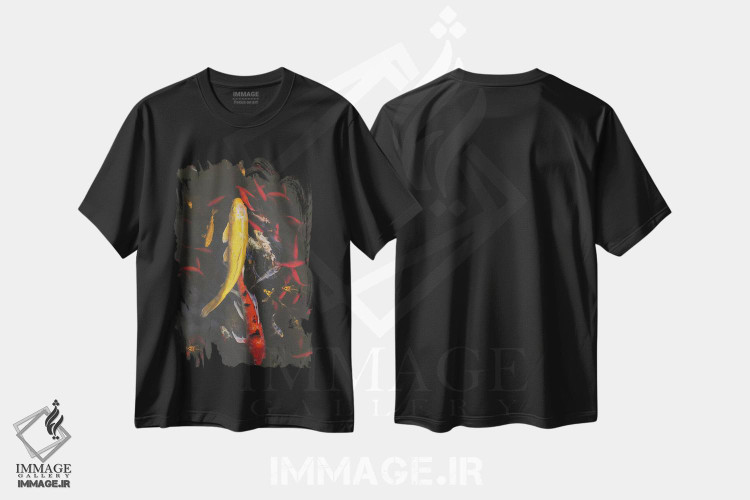 تیشرت طرح دار بیداری اثر آن هادک | فروشگاه ایماژ