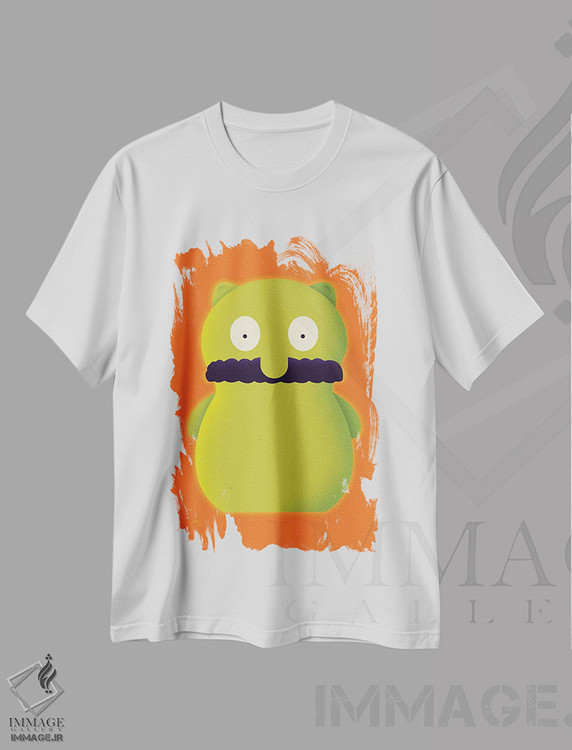 تیشرت طرح دار کوچی بوبی، هنر دیجیتال اثر برگر بولت | immage.ir