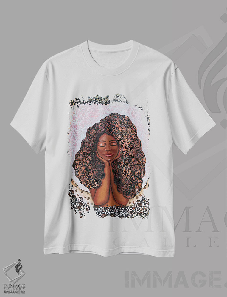 تیشرت طرح دار شادی، هنر آمریکایی آفریقایی تبار اثر اشلی جوی | immage.ir
