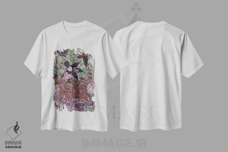 تیشرت طرح دار با هم رشد کرده اند، هنر آمریکایی آفریقایی تبار اثر اشلی جوی | immage.ir