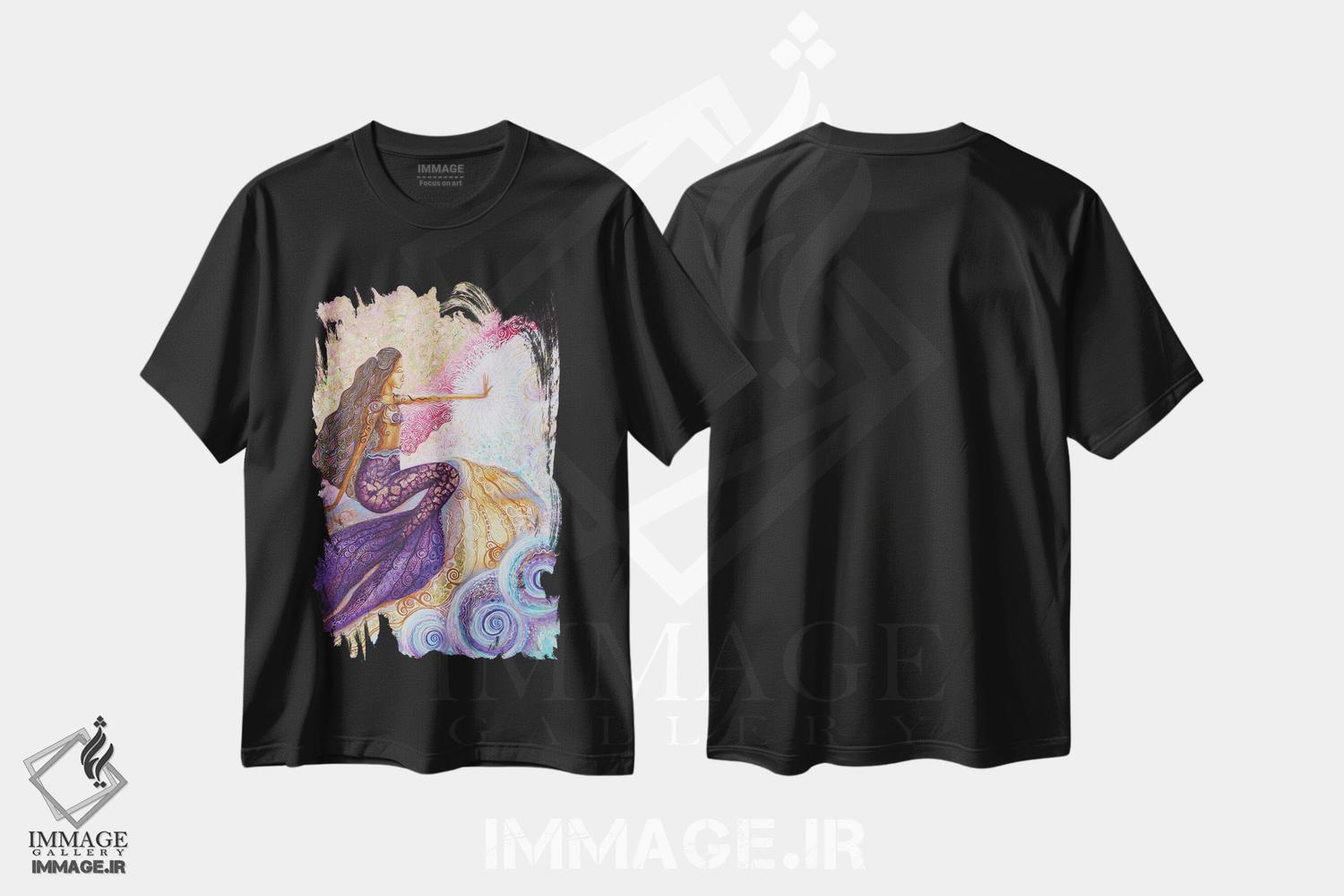 تیشرت طرح دار مقاومت، هنر آمریکایی آفریقایی تبار اثر اشلی جوی | فروشگاه ایماژ