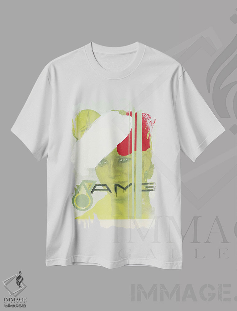 تیشرت طرح دار فرزند ستاره، هنر فاخر معاصر اثر آرون لی هریس | immage.ir