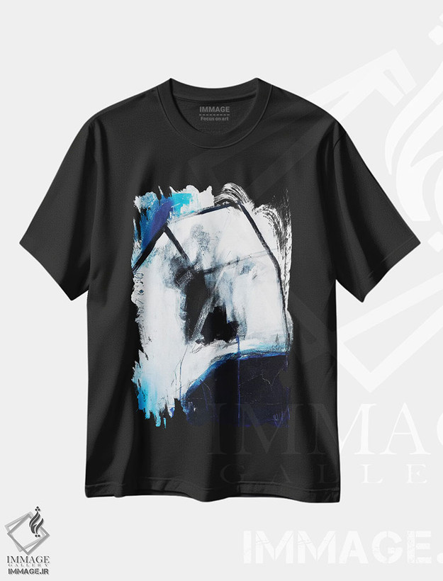 تیشرت طرح دار دختر کوچولوی غمگین اثر جولی احمد | فروشگاه ایماژ