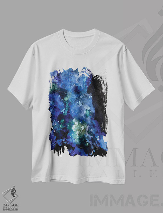 تیشرت طرح دار شبح تو اثر جولی احمد | immage.ir