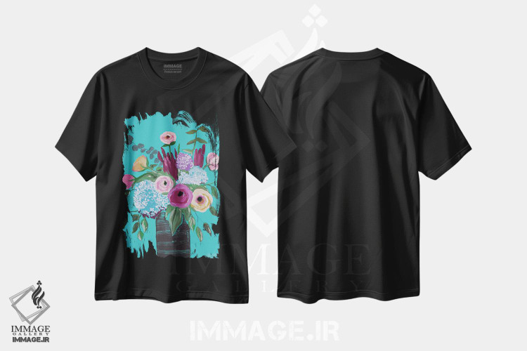 تیشرت طرح دار خواب های شیرین، مدیوم اثر جولی احمد | فروشگاه ایماژ