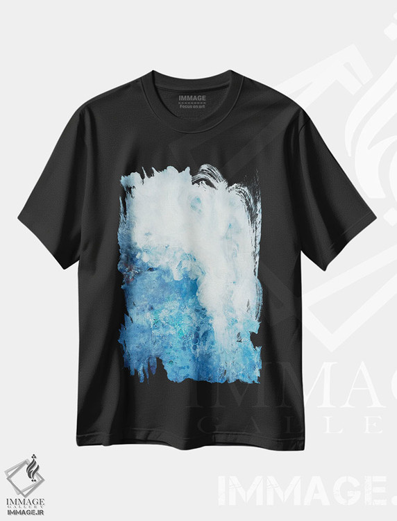 تیشرت طرح دار روز برفی تگزاس اثر جولی احمد | فروشگاه ایماژ