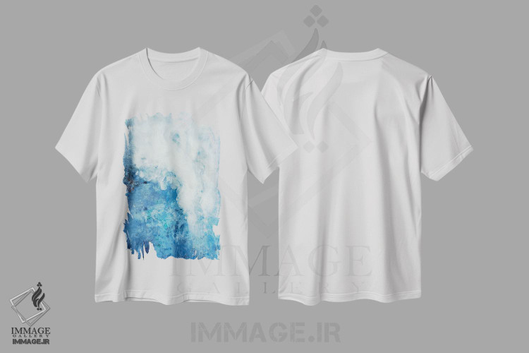 تیشرت طرح دار روز برفی تگزاس اثر جولی احمد | immage.ir