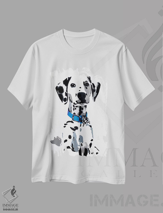 تیشرت طرح دار وینی یکم اثر جولی احمد | immage.ir