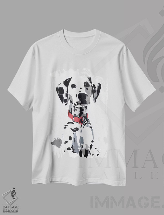 تیشرت طرح دار وینی چهارم اثر جولی احمد | immage.ir