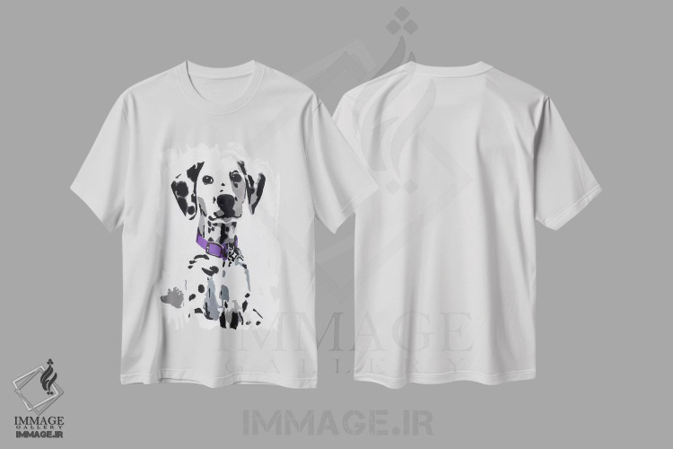 تیشرت طرح دار وینی سوم اثر جولی احمد | immage.ir