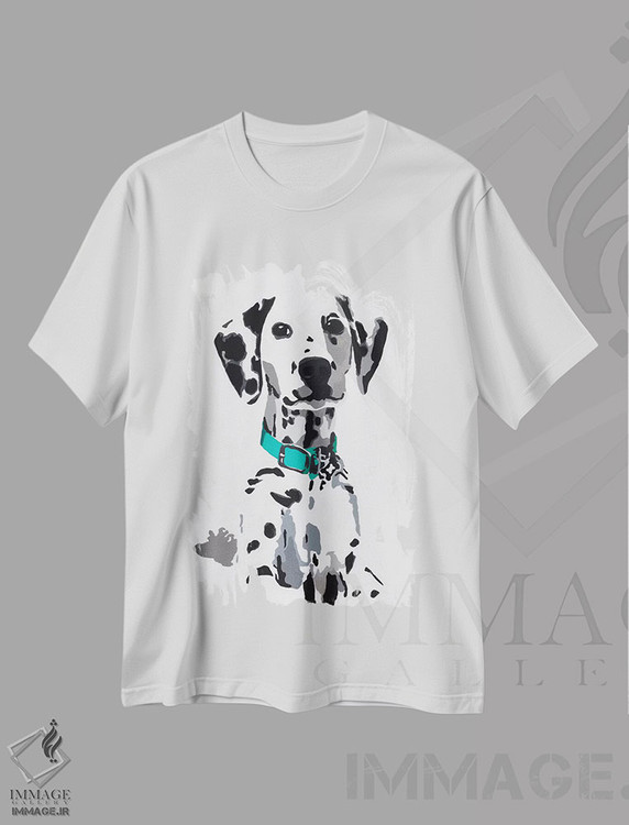 تیشرت طرح دار وینی پنجم اثر جولی احمد | immage.ir