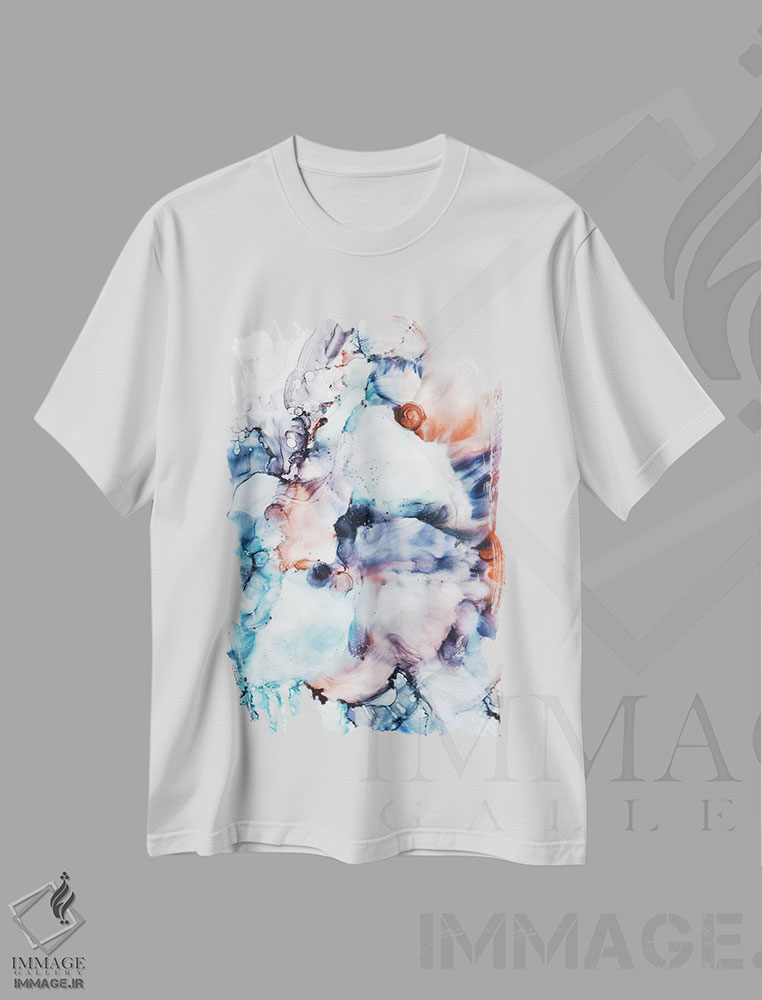 تیشرت طرح دار کول اید را نوشید اثر جولی احمد | immage.ir