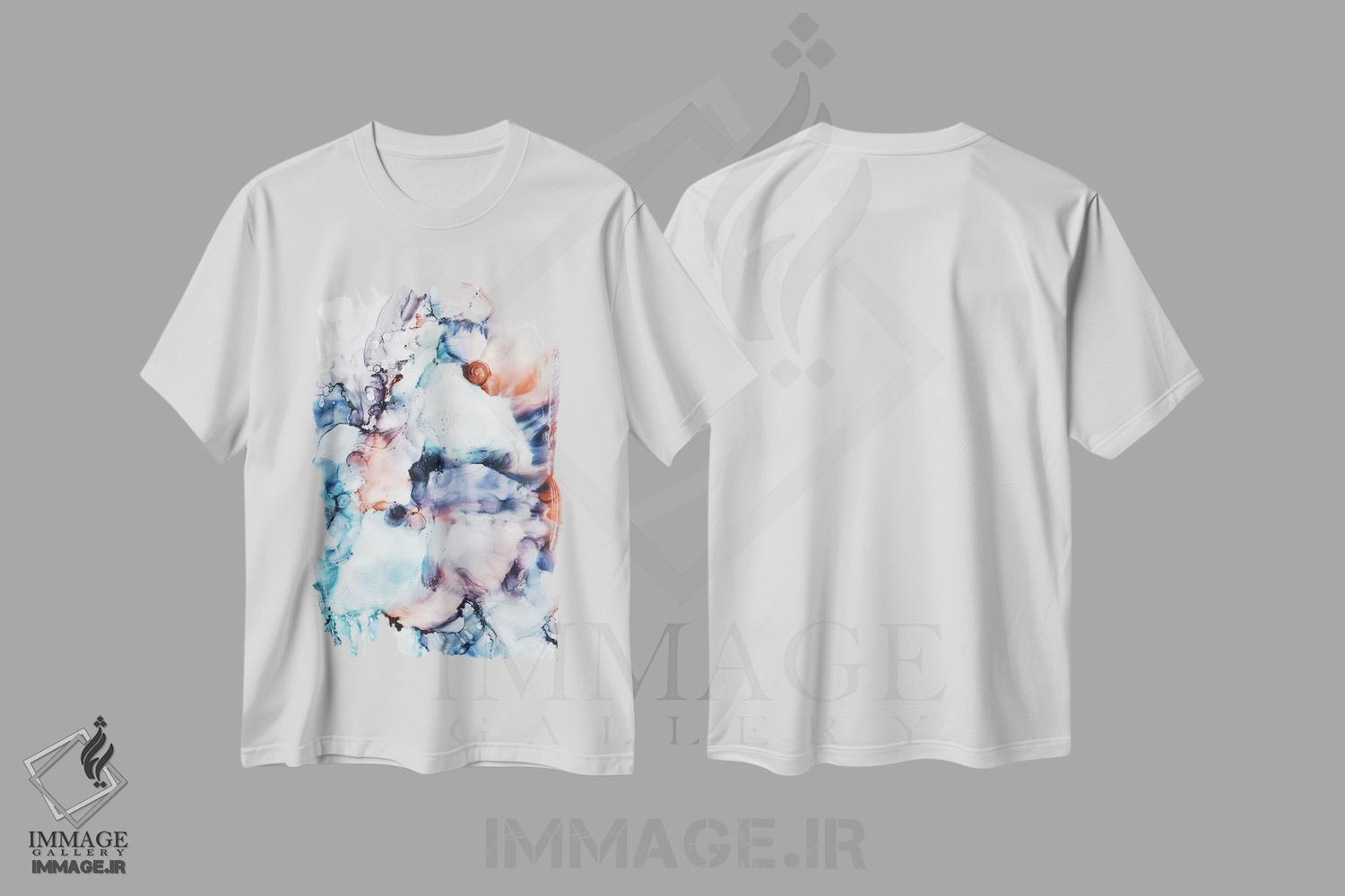 تیشرت طرح دار کول اید را نوشید اثر جولی احمد | immage.ir