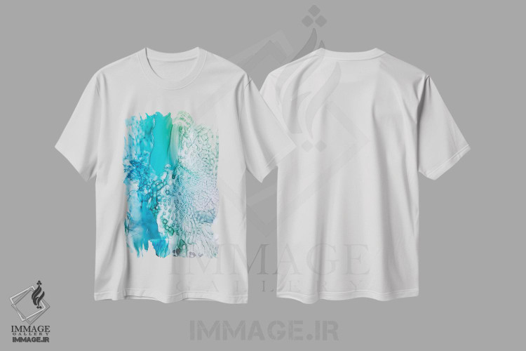 تیشرت طرح دار عرفای دریا سوم اثر جولی احمد | immage.ir