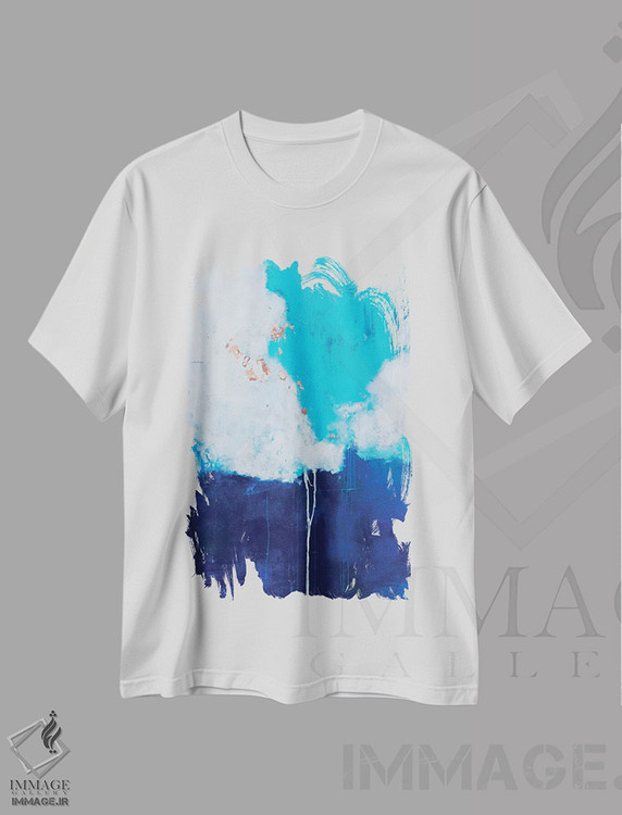 تیشرت طرح دار تاریک و توفانی دنیلز اثر جولی احمد | immage.ir