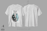 تیشرت طرح دار لونا، دست نقاشی و طراحی دستی اثر آندریا هرنیاک | immage.ir