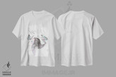 تیشرت طرح دار خواهر روحی، دست نقاشی و طراحی دستی اثر آندریا هرنیاک | immage.ir