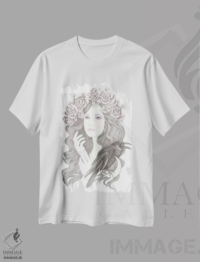 تیشرت طرح دار بلک برد، دست نقاشی و طراحی دستی اثر آندریا هرنیاک | immage.ir