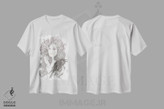 تیشرت طرح دار بلک برد، دست نقاشی و طراحی دستی اثر آندریا هرنیاک | immage.ir