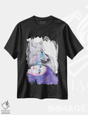 تیشرت طرح دار عشق کیهانی، دست نقاشی و طراحی دستی اثر آندریا هرنیاک | فروشگاه ایماژ