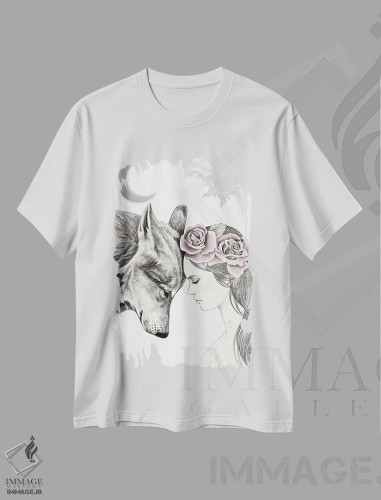 تیشرت طرح دار خورشید و ماه، دکوراسیون جایگزین اثر آندریا هرنیاک | فروشگاه ایماژ