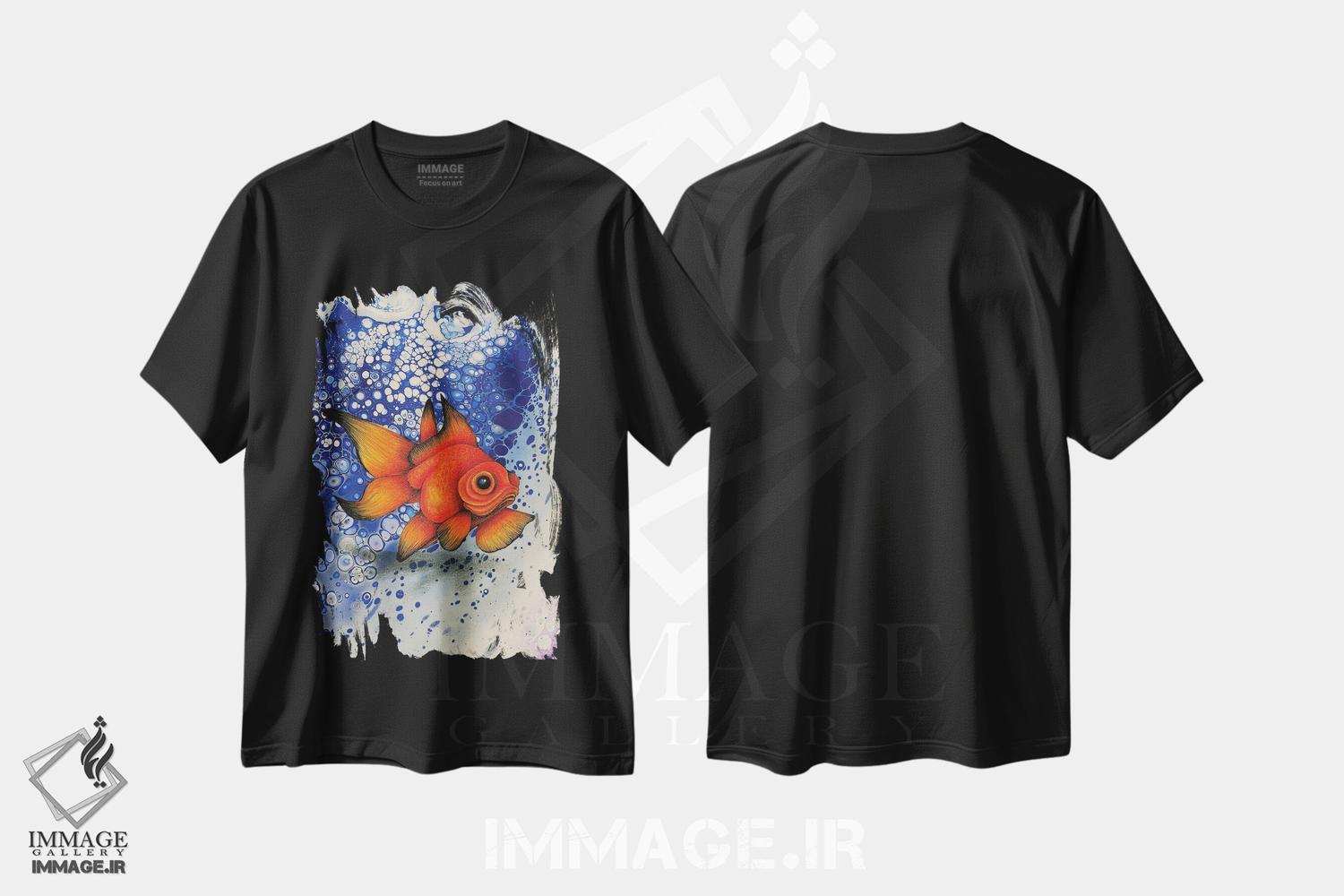 تیشرت طرح دار شناور، دکور معاصر اثر آن هاچینسون | immage.ir