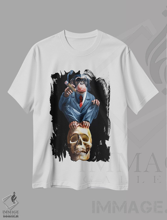 تیشرت طرح دار آرامش بزرگ هیپوکامپوس، دکوراسیون جایگزین اثر الک هاکسلی | فروشگاه ایماژ