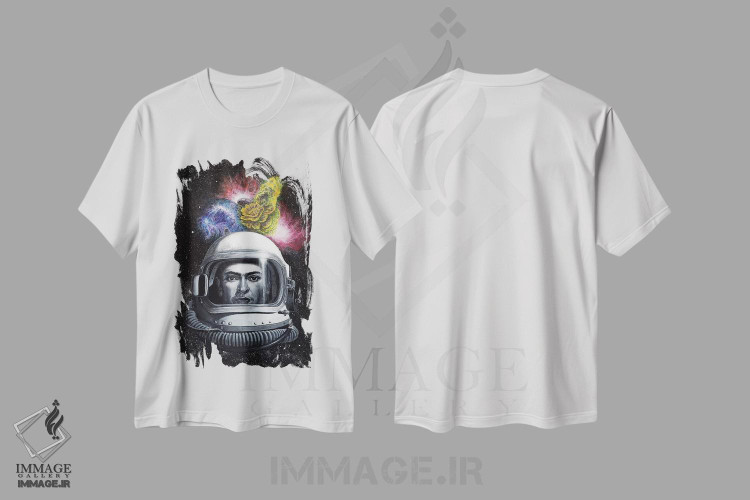 تیشرت طرح دار خانه کیهانی، دکوراسیون جایگزین اثر الک هاکسلی | immage.ir
