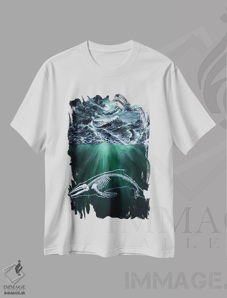 تیشرت طرح دار آخرین سوسوی فانوس گیرها، دکوراسیون جایگزین اثر الک هاکسلی | فروشگاه ایماژ