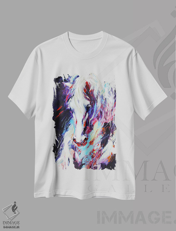 تیشرت طرح دار آزادی، دکور معاصر اثر آنا چر | immage.ir