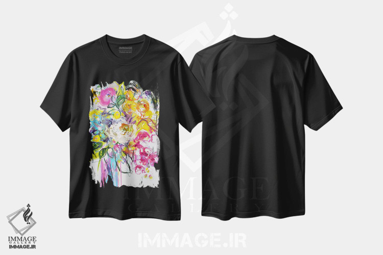 تیشرت طرح دار خاطرات تابستانی ۲، دکور معاصر اثر آنا چر | immage.ir