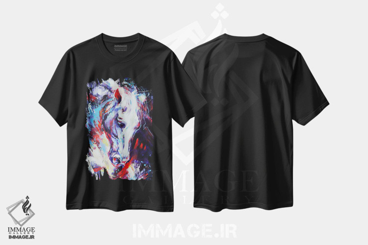 تیشرت طرح دار شجاعت، دکور معاصر اثر آنا چر | immage.ir