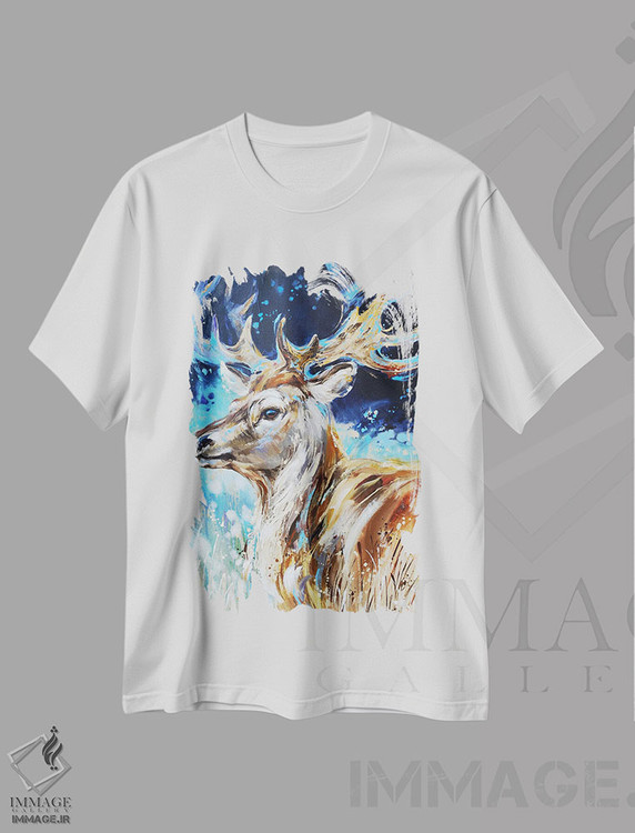 تیشرت طرح دار به دل طبیعت وحشی، دکور معاصر اثر آنا چر | immage.ir