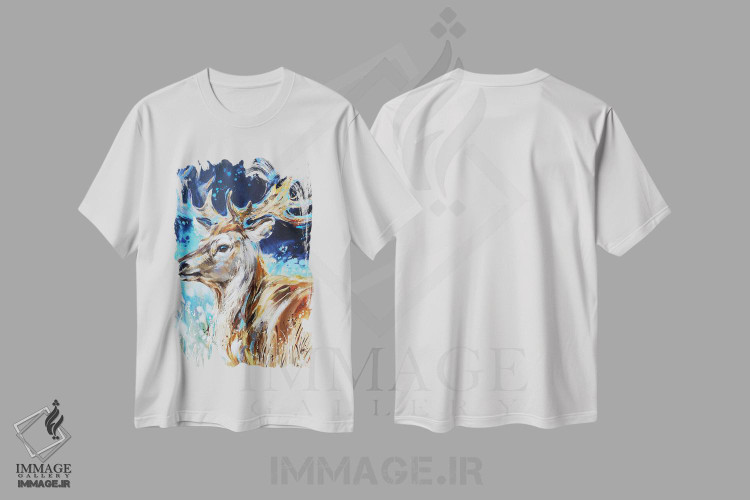 تیشرت طرح دار به دل طبیعت وحشی، دکور معاصر اثر آنا چر | immage.ir