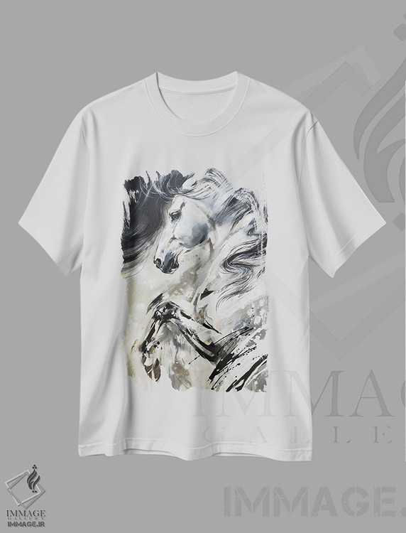 تیشرت طرح دار فرار، دکور معاصر اثر آنا چر | immage.ir