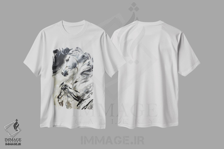 تیشرت طرح دار فرار، دکور معاصر اثر آنا چر | immage.ir