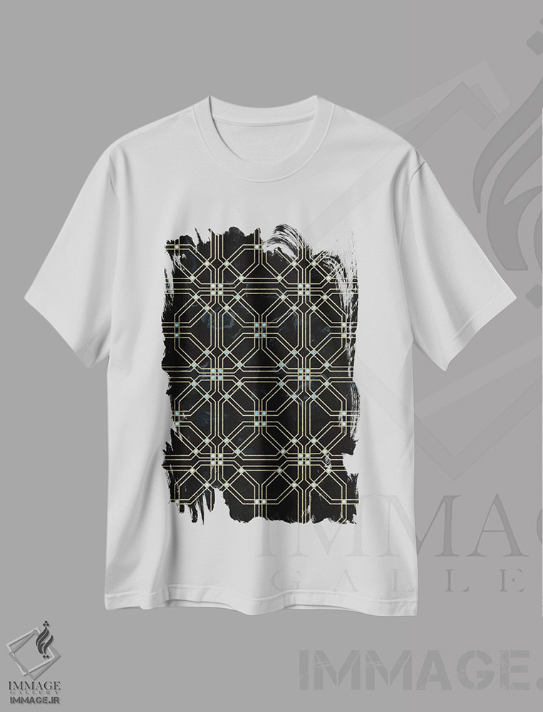 تیشرت طرح دار حفظ رؤیاها، آبستره اثر فایو بای فایو کالکتیو | فروشگاه ایماژ