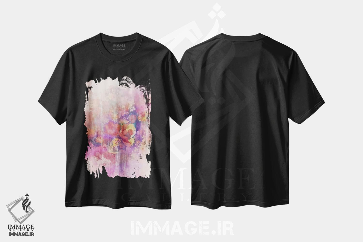 تیشرت طرح دار آوریل اثر ایمی استوارت | immage.ir