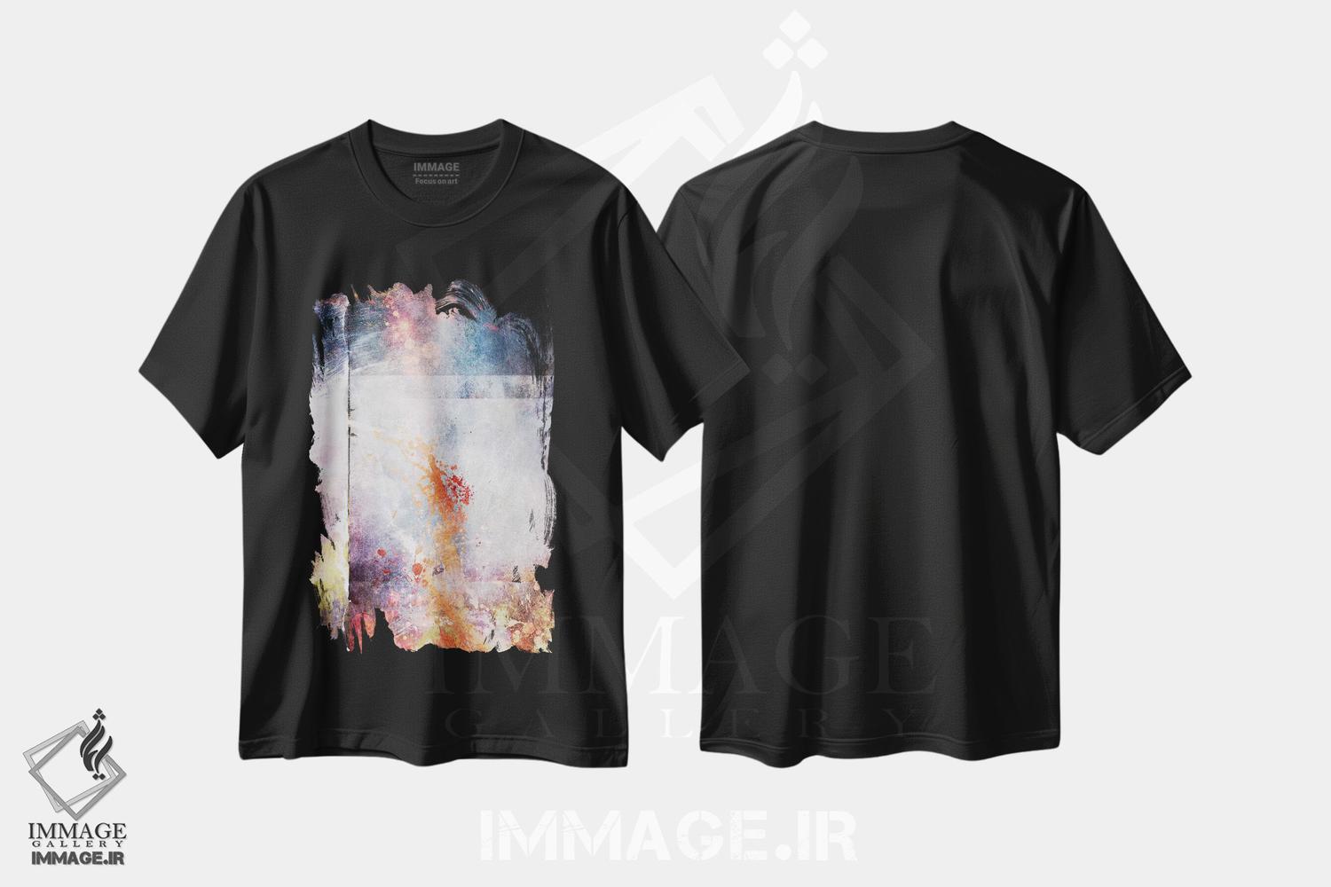 تیشرت طرح دار اتفاق خوشایند اثر ایمی استوارت | فروشگاه ایماژ